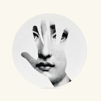 fornasetti tema e variazioni no 15 wall plate white