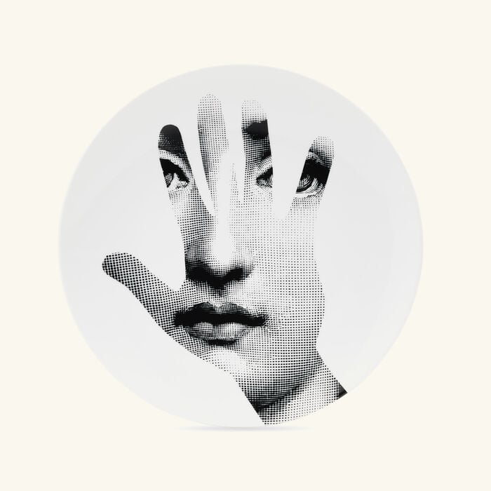 fornasetti tema e variazioni no 15 wall plate white