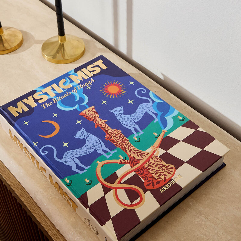 Mystic Mist: The Rituals Of Huqqa Book 10x13cm assouline mystic mist the rituals of huqqa book 10x13cm