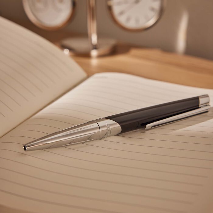 st dupont defi millennium ballpoint pen black