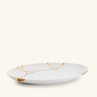 Kintsugi Serving Platter Oval White 38cm bernardaud kintsugi serving platter oval white 38cm