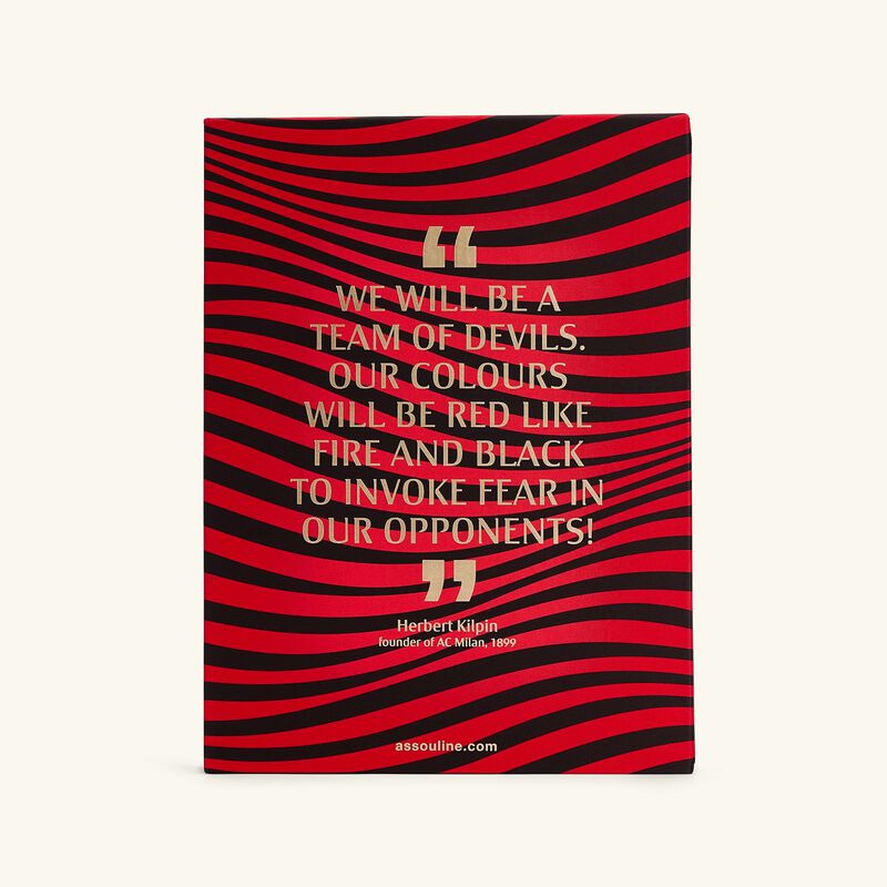 assouline ac milan classic book 33x25cm