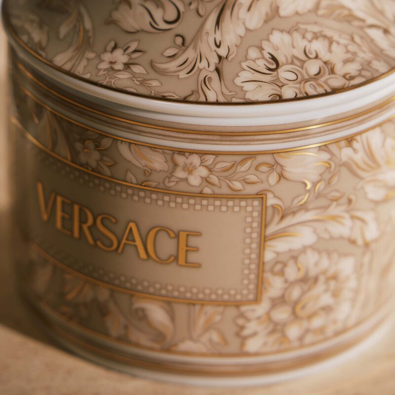 versace barocco beige trinket box small