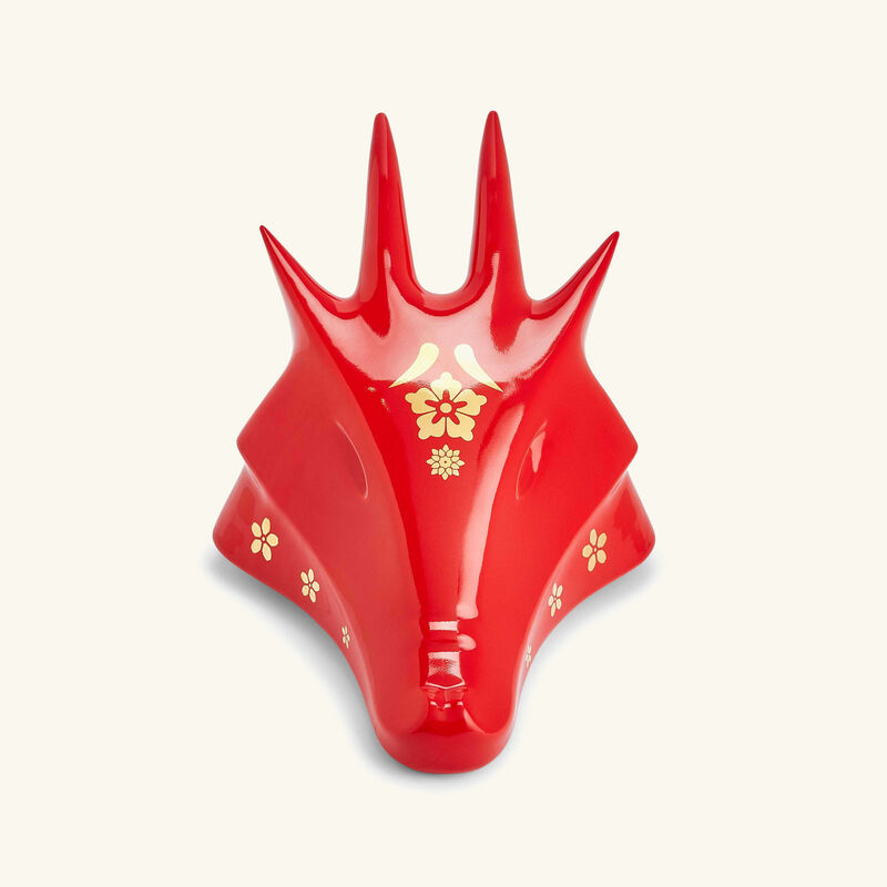 منحوتة التنين صغيرة حمراء لادرو منحوتة التنين صغيرة حمراء