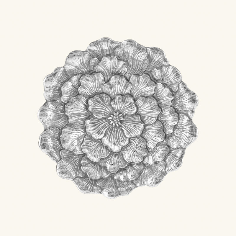 buccellati gardenia flower bowl small silver