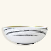 bernardaud aboro serving platter black 23cm