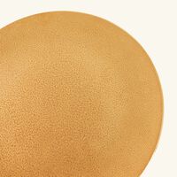 bernardaud gouttes d or service plate round gold 31cm