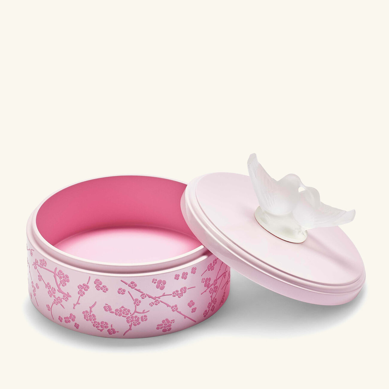 lalique fleurs de cerisier box pink