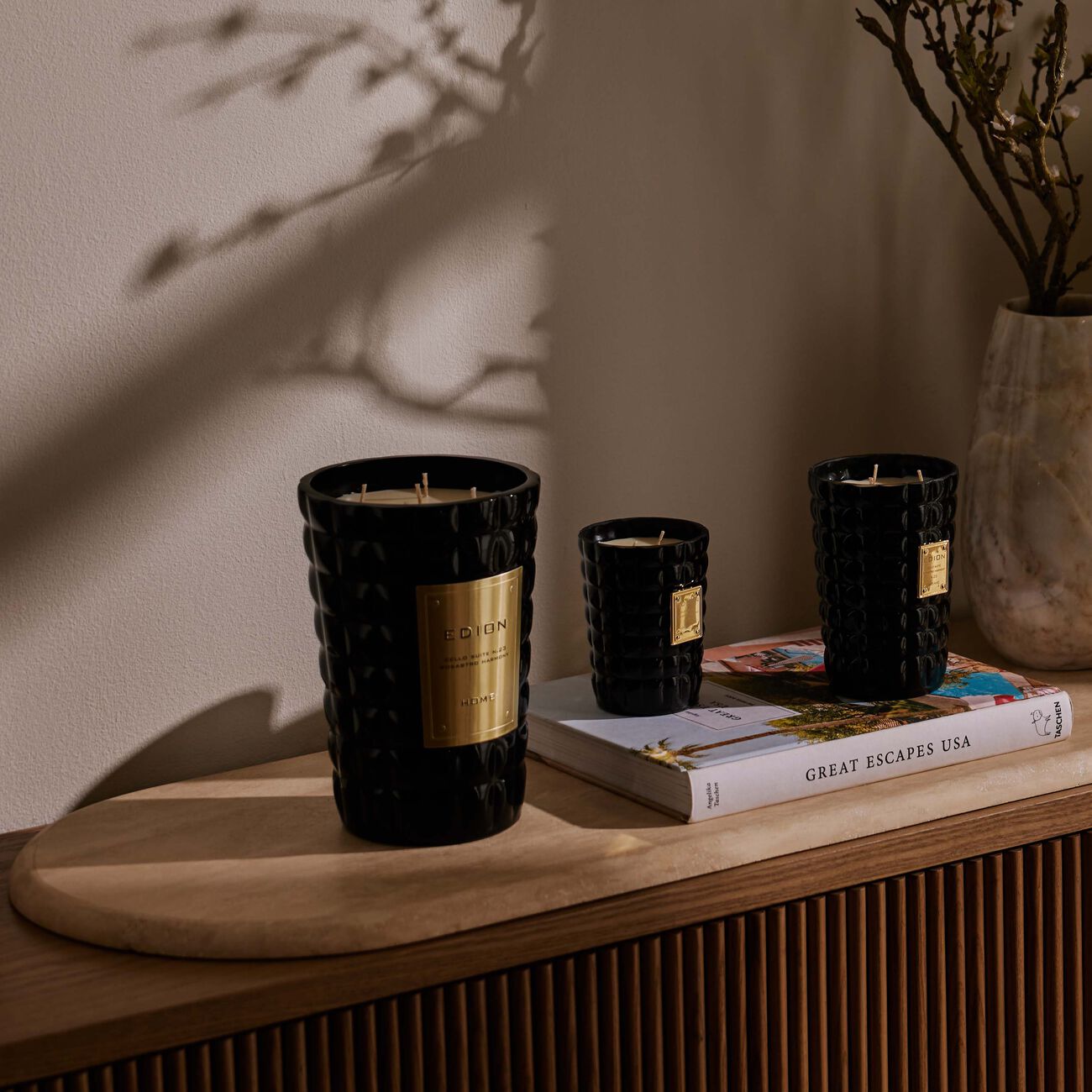 إديون الشمعة العطرية تشيلو سويت نمبر 23 روزاسترو هارموني نيرو   500 غ