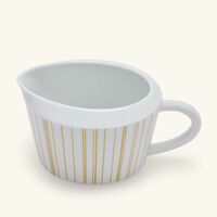 bernardaud sol gravy boat gold