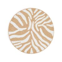 Serengeti Placemat in White & Natural, small