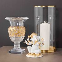 lladro bansuri ganesha sculpture small white