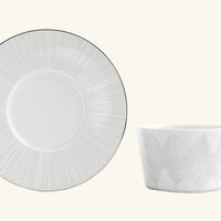 bernardaud silva tea cup   saucer   set of 2