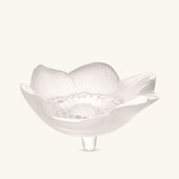 lalique anemone flower sculpture small clear