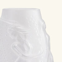lalique nymphes vase mini clear