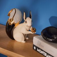 lladro squirrel jewel sculpture small