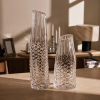 mario cioni   c elephants whisper vase tall clear