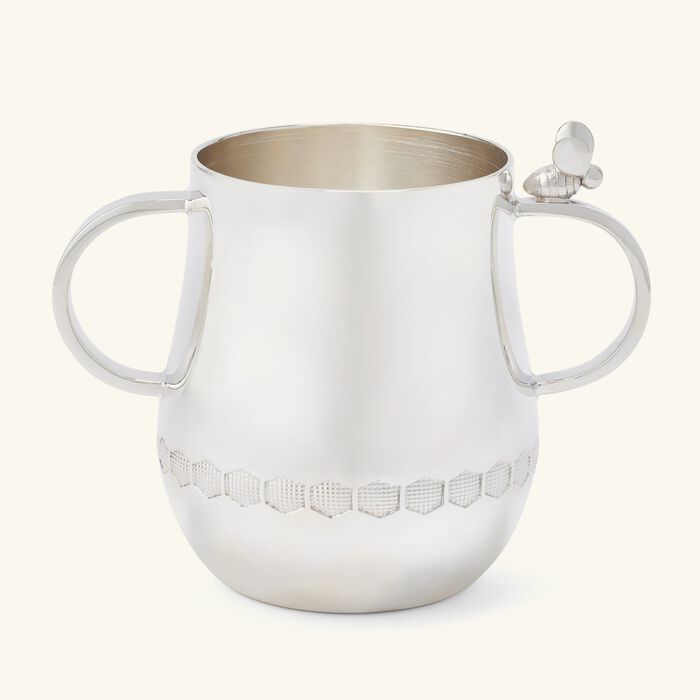 christofle beebee baby cup silver plated