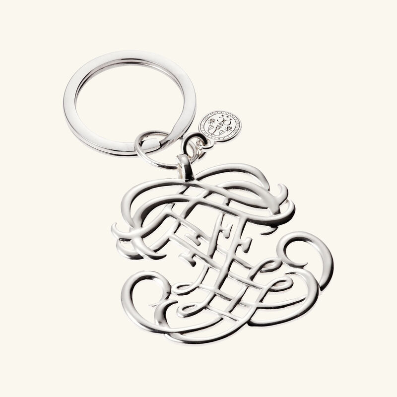 سلسلة المفاتيح مافيلو إي إي باللون الفضي كريستوفل سلسلة المفاتيح مافيلو إي إي باللون الفضي