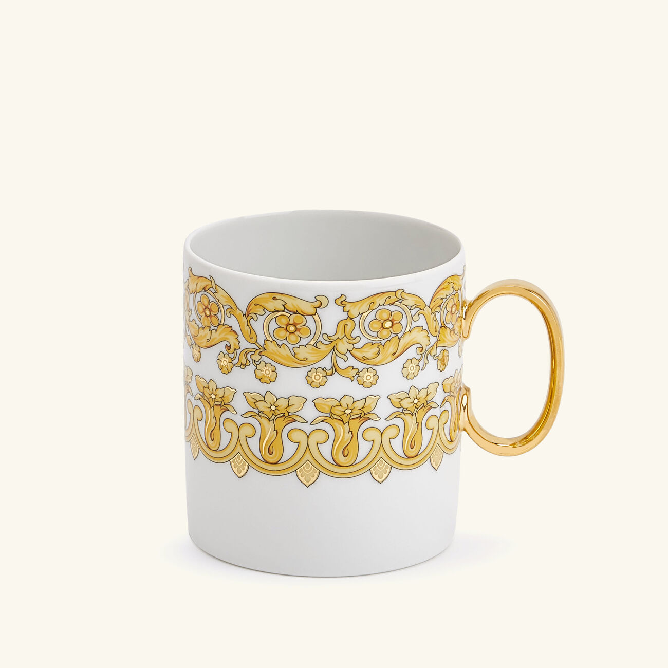 versace medusa rhapsody coffee cup white