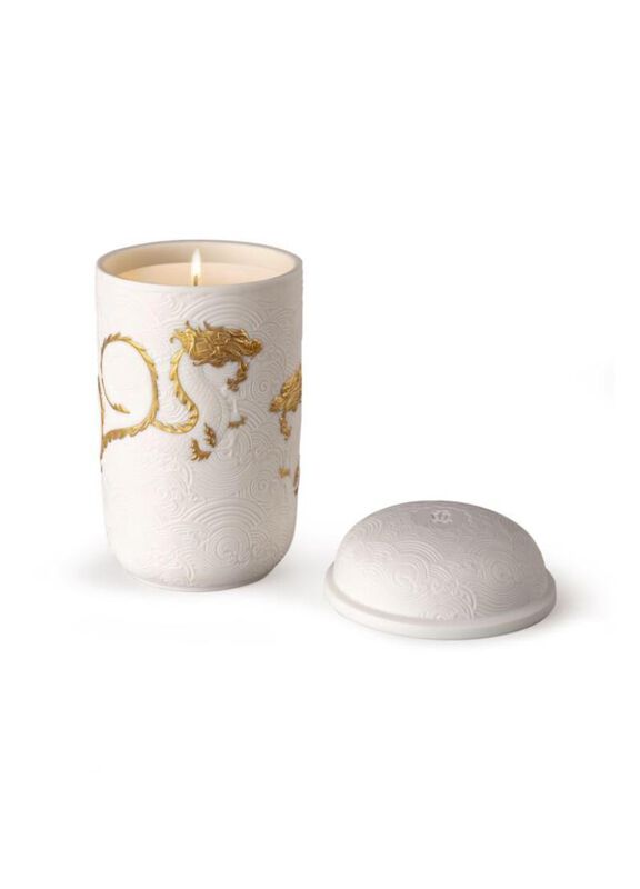 Light & Scent Dragons Candle, large