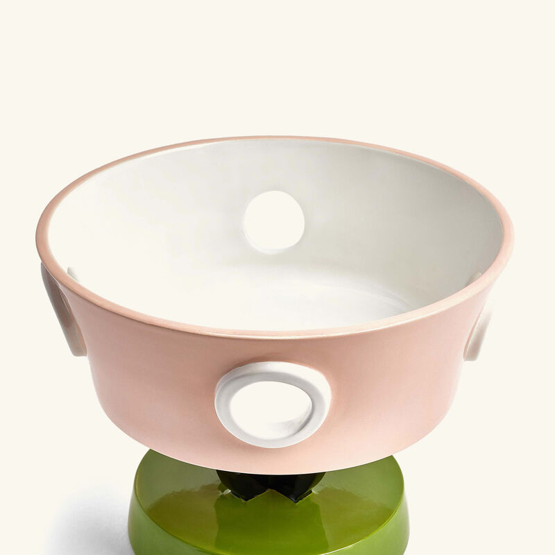 waww la table pink bowl
