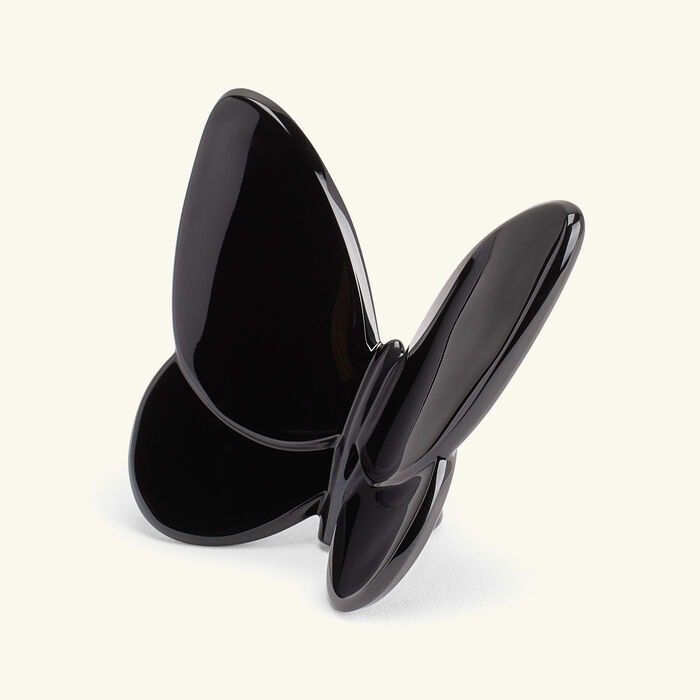 baccarat papillon lucky butterfly figurine mini black