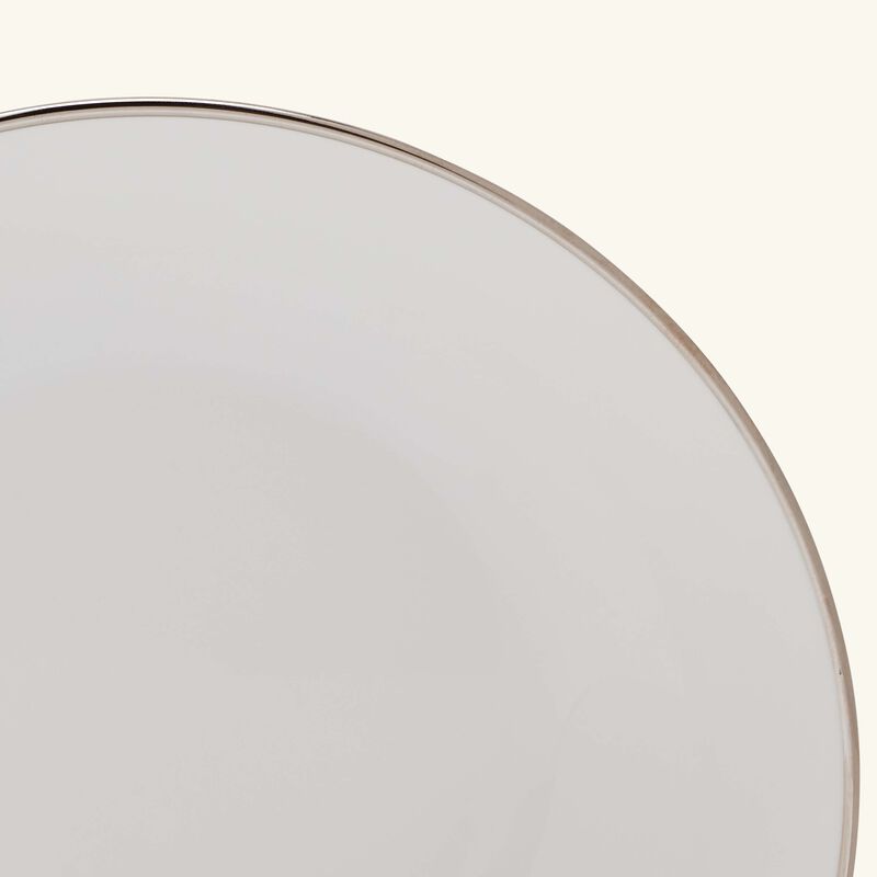 bernardaud cristal soup plate round white 19cm