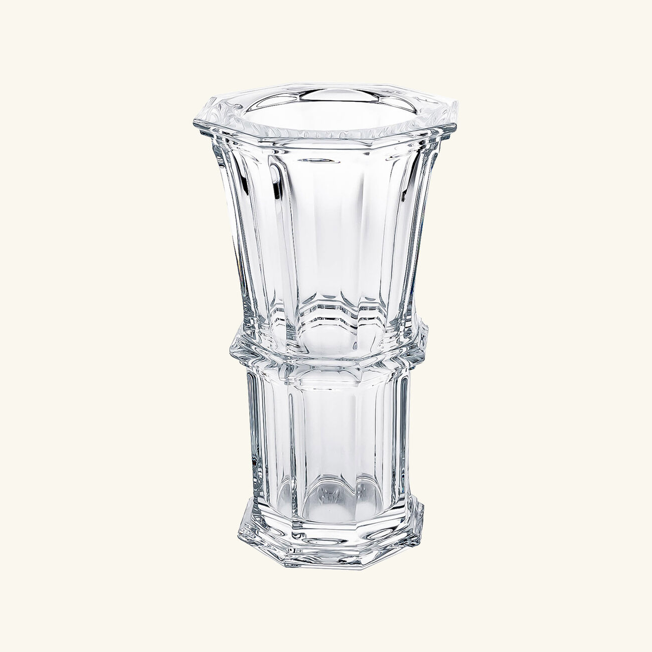 baccarat harcourt 1841 vase small clear