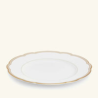 bernardaud pompadour salad plate round gold 21cm