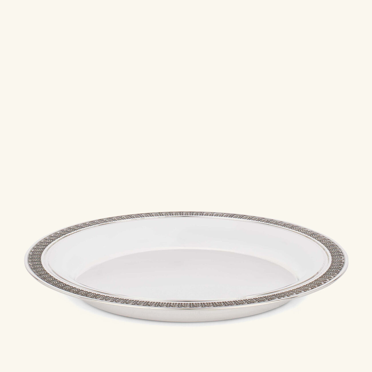 christofle malmaison bottle coaster silver