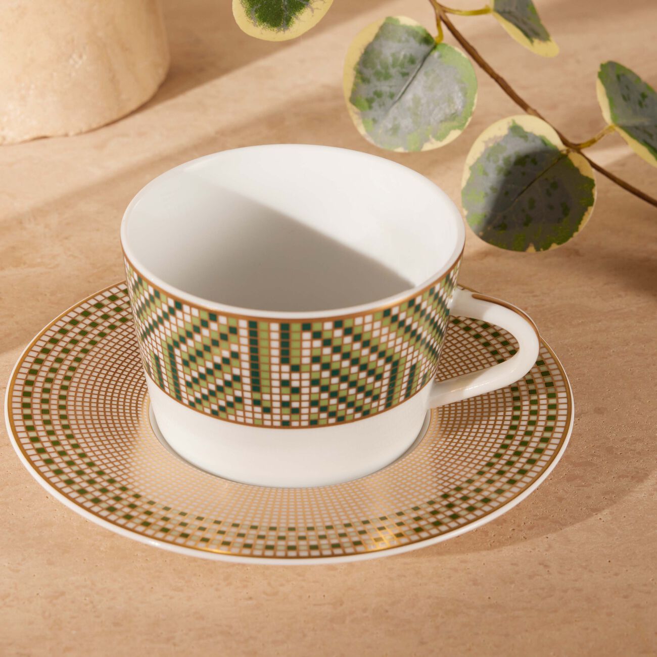 bernardaud augusta tea cup and saucer