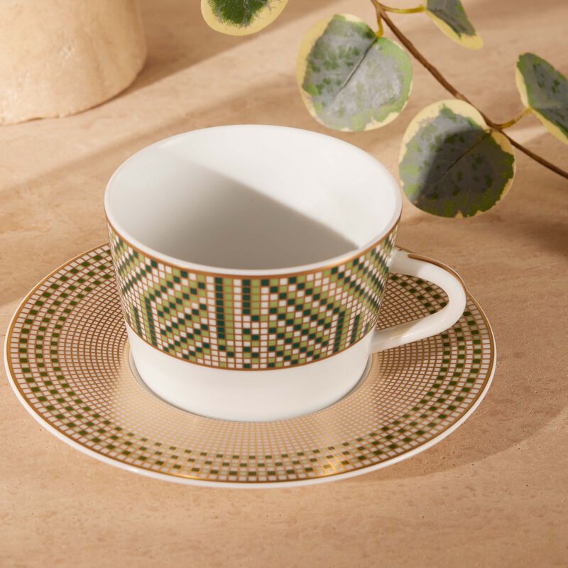 bernardaud augusta tea cup and saucer