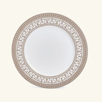haviland tiara dinner plate round silver 28cm