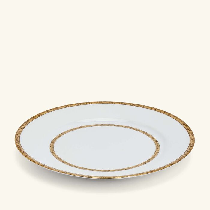 pinto paris vannerie charger plate white 30cm