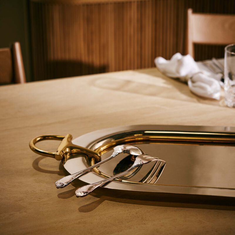 كريستوفل شوكة تقديم مطلية بالفضة من مارلي