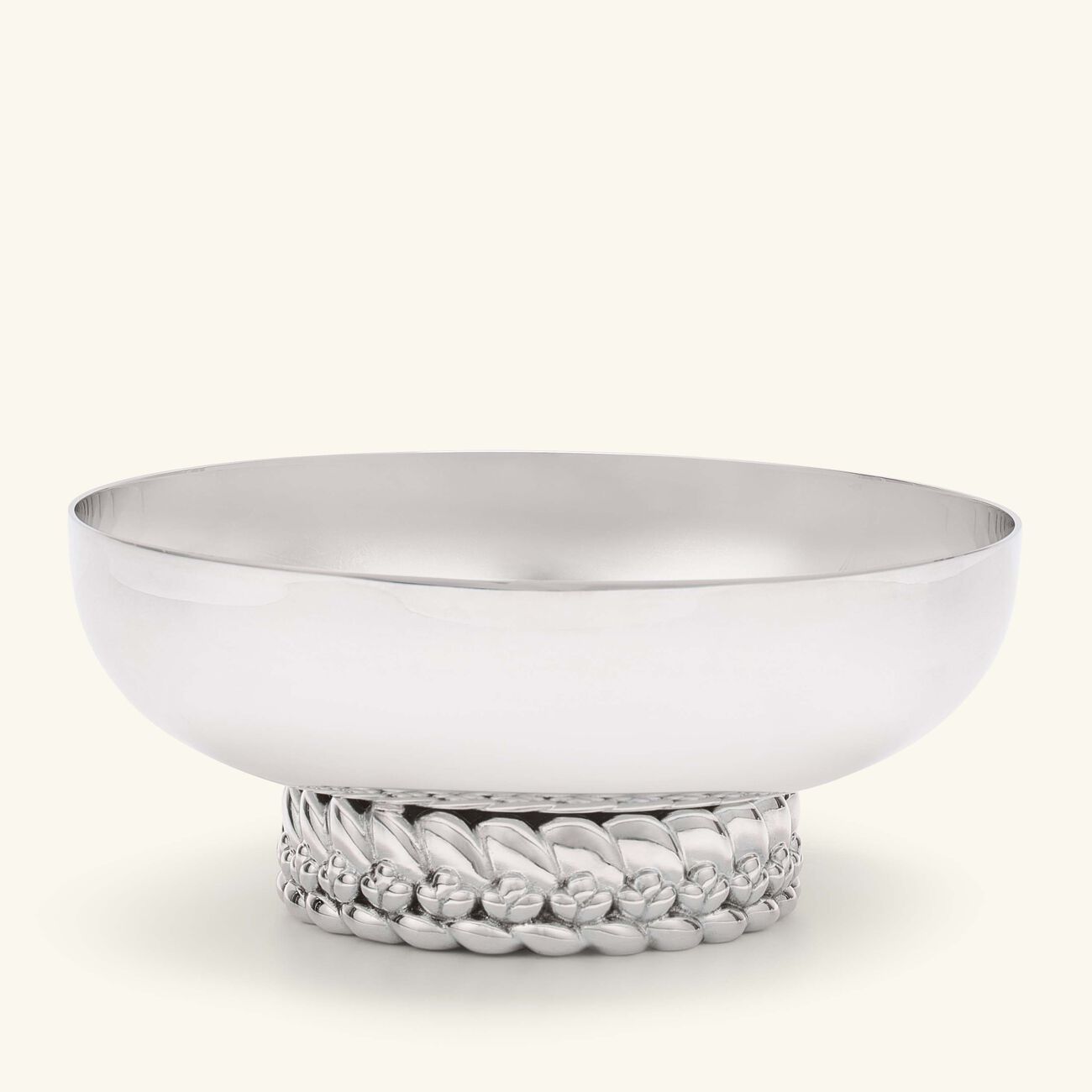 christofle babylone serving bowl silver plated