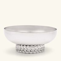 christofle babylone serving bowl silver plated