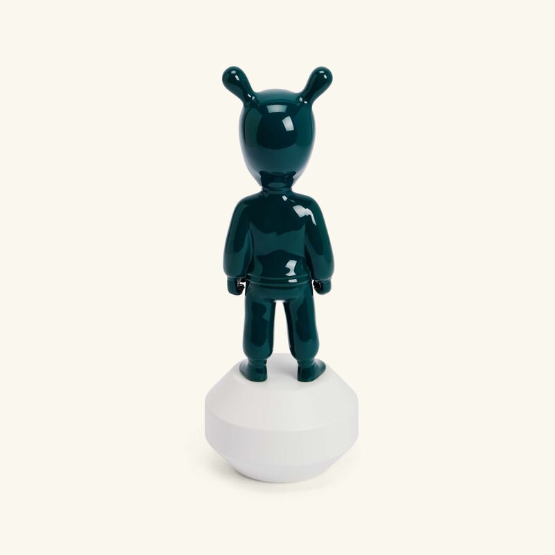 منحوتة ذا غيست صغيرة أخضر داكن لادرو منحوتة ذا غيست صغيرة أخضر داكن