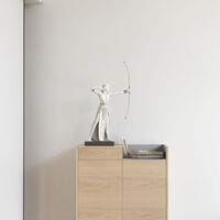 lladro diana sculpture small white