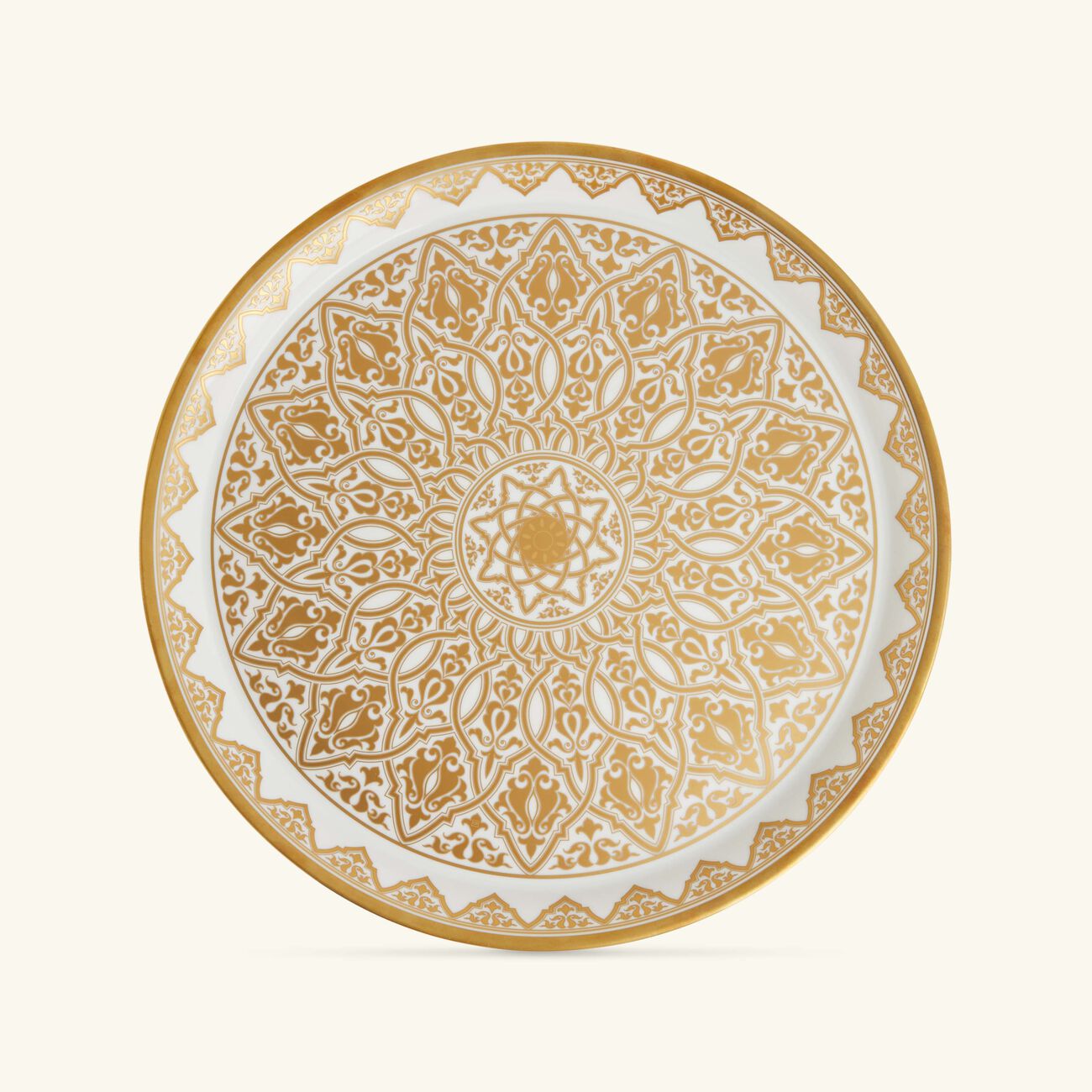 Venise Serving Platter Round Gold bernardaud venise serving platter round gold