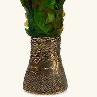 daum borneo magnum vase extra large green limited edition