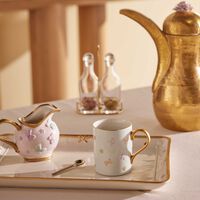 villari butterfly mug blue