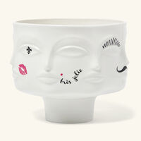 jonathan adler dora maar pedestal centerpiece white limited edition