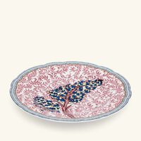 bernardaud collection braqueni bread butter plate red 16cm