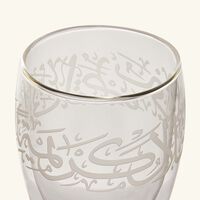Thuluth Short Tumbler Clear Set of 3 dimlaj thuluth short tumbler clear set of 3