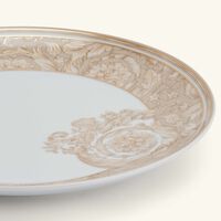versace barocco beige salad plate round 21 cm