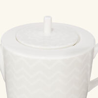 ZIG ZAG Tea & Coffee Pot White missoni home zig zag tea coffee pot white