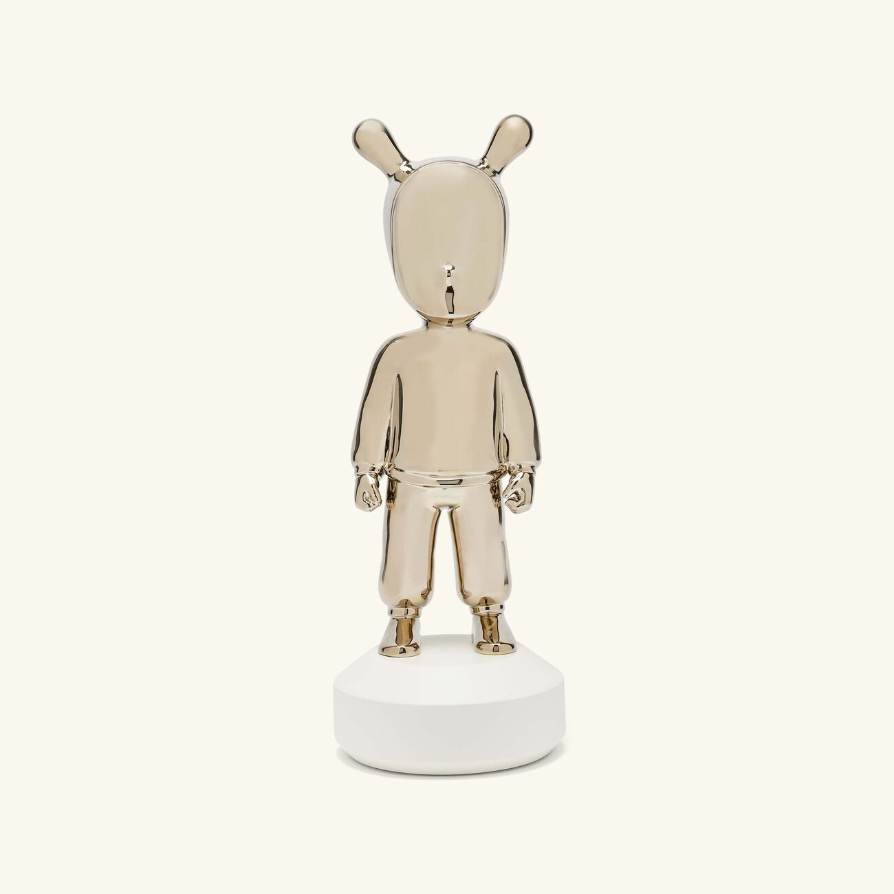 lladro the guest sculpture large silver