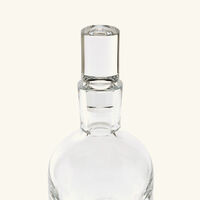 baccarat louxor round decanter clear